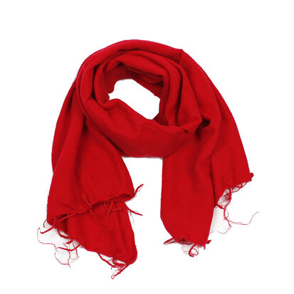 Sjaal Nepal rood
