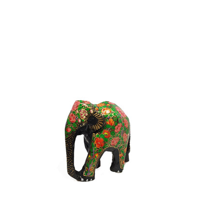 olifant-handbeschilderd-links