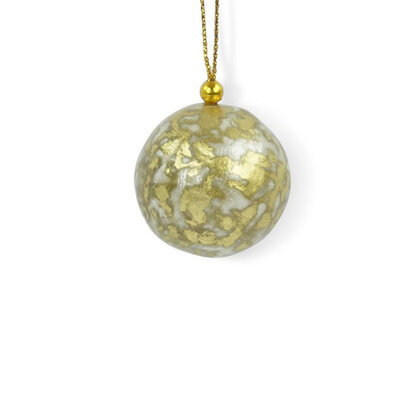 kerstbal-marbled-goud-3cm