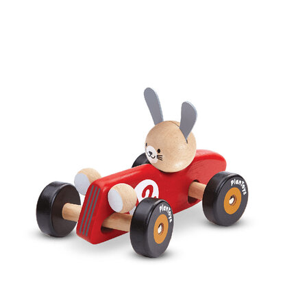raceauto-konijn