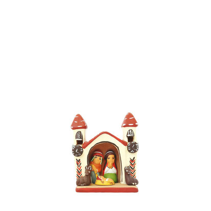 keramische-kerk-met-kerststal-m
