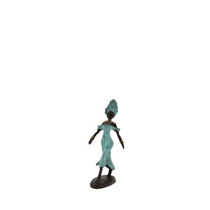 kleine-vrouw turquoise-front