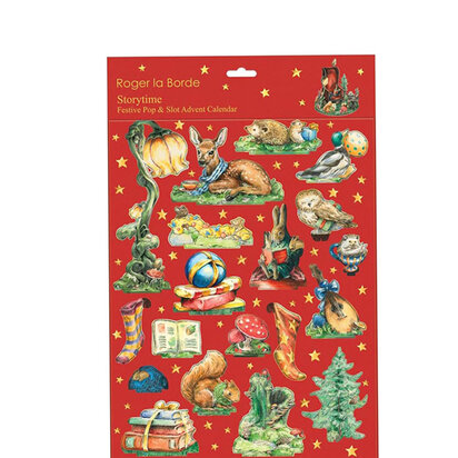 adventskalender story time kaart