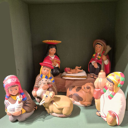 kerstgroep peru l