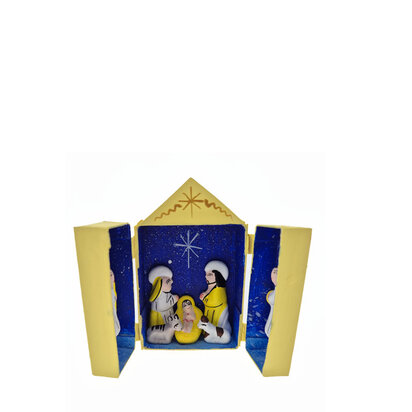 kerstgroep retablo open