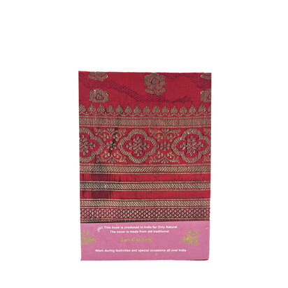 sari notebook M donkerrood