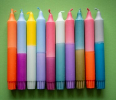 Dippy -summer kaarsen