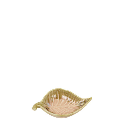 theeschaaltje blad roze