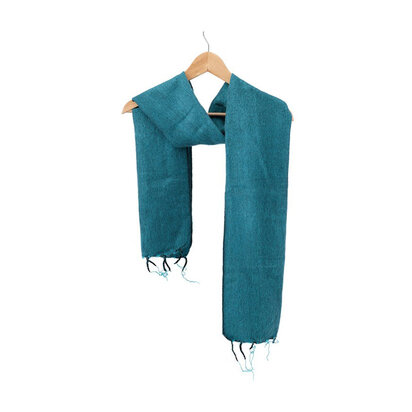 kleine sjaal turquoise