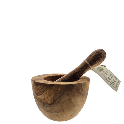 vijzel olijfhout 12 cm