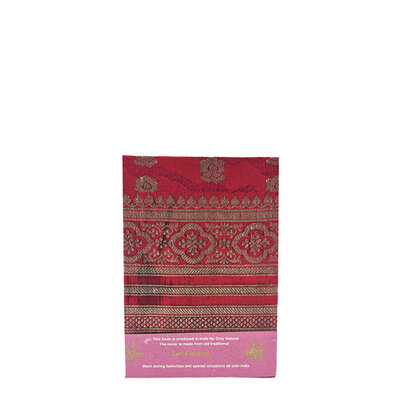 Sari notebook M donkerrood