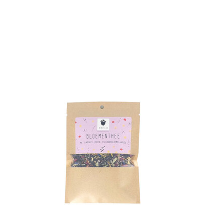Bloemen thee zakje