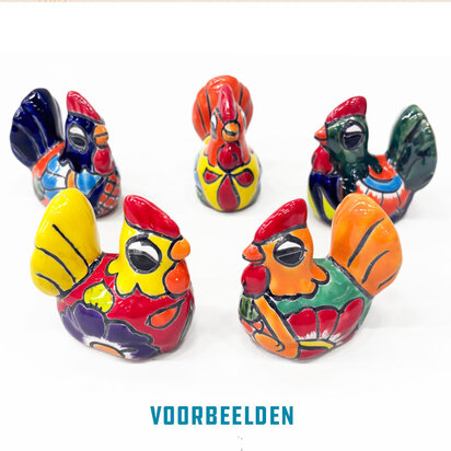 Kip keramiek per stuk