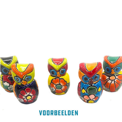 Uil keramiek per stuk