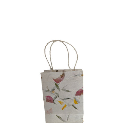 Tasje van natuurpapier 