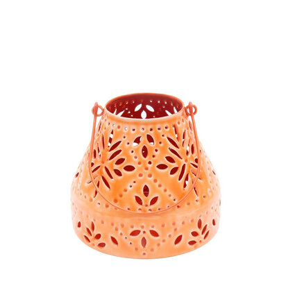 Windlicht Fauna oranje