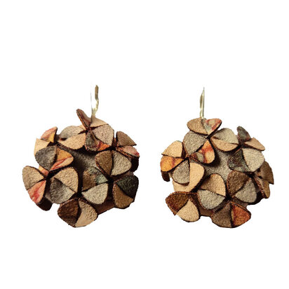 Oorbellen maxi aquarelle