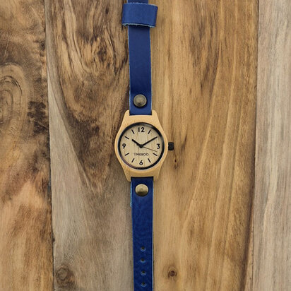 Horloge small blauw klokje