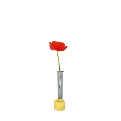 Mini vaasdje geel