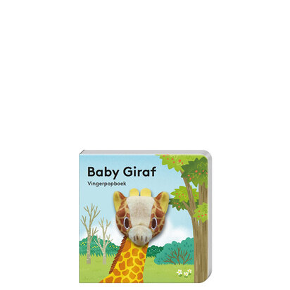 Vingerpopboekje Baby Giraf