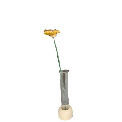 Mini vaasje beige