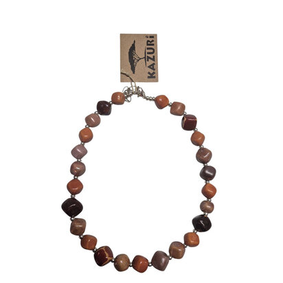 Ketting kazuri caramel