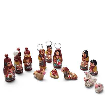Kerstgroep mini terra