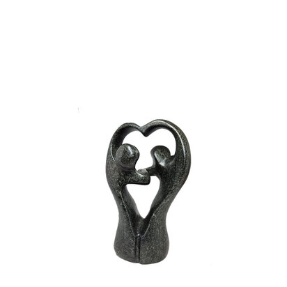 Heart couple serpentijnsteen