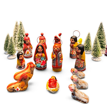 Kerstgroep mini terra