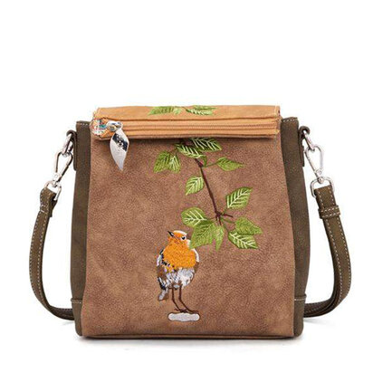 Tweet bruin beige