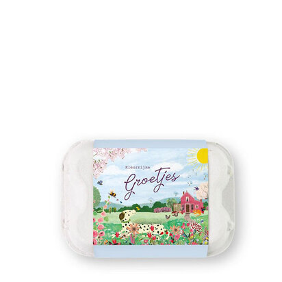 Eierdoosje groetjes