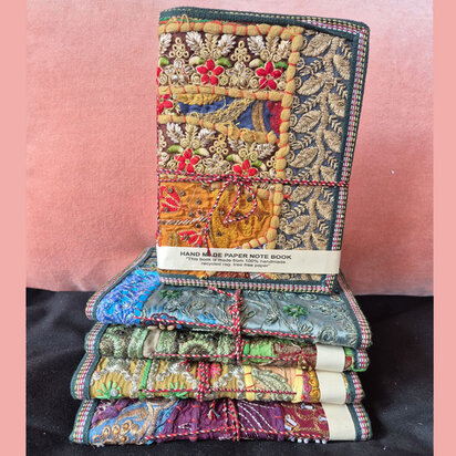 Sambhati notebook geel groen