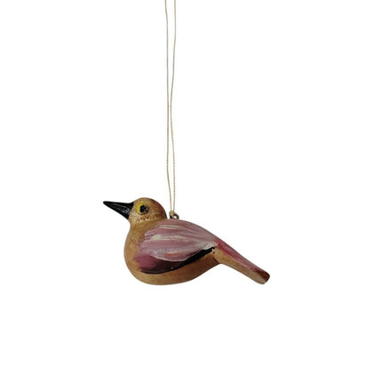 Troostvogel hangend roze vleugels