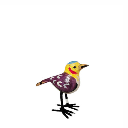 Troostvogel paarse vleugels