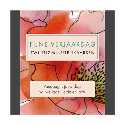 Fijne verjaardag