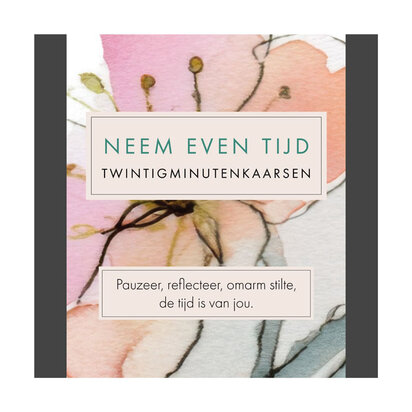Neem even tijd