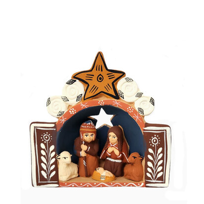 Kerstgroep huis Andes