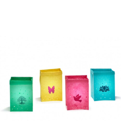 waxinelichthouders-papier-nepal