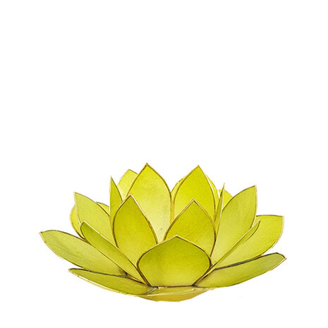 lotus-waxinehouder-groen