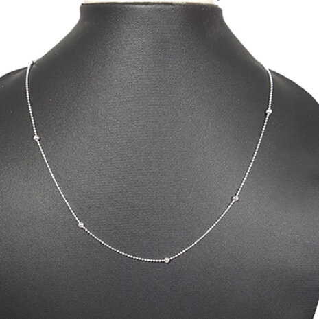 ketting-zilver-lauren-45cm-detail