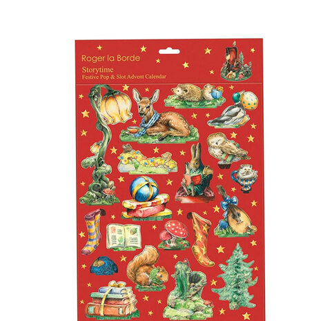 adventskalender story time kaart