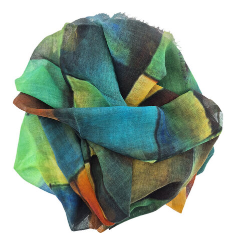 sjaal wol abstract