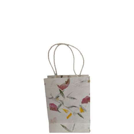 Tasje van natuurpapier 