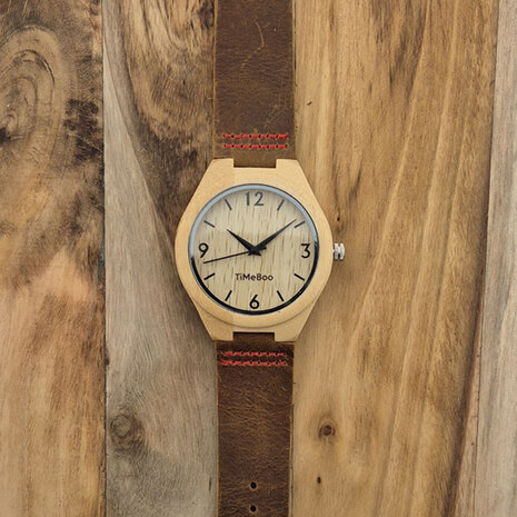 Horloge BIG rood stiksel klokje