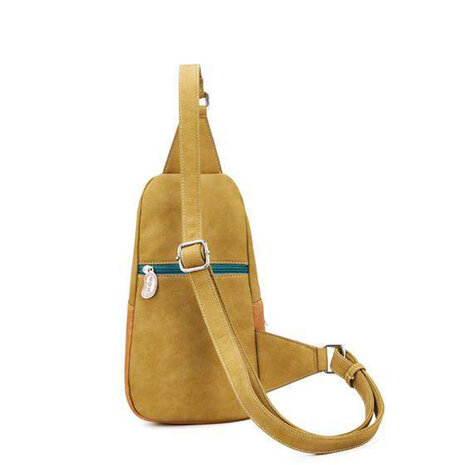 Crol groen teal bruin back