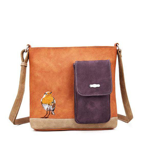 Quack oranje paars