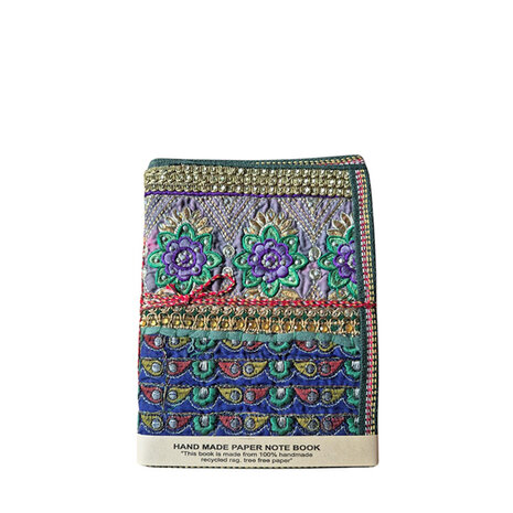 Sambhati notebook paars groen