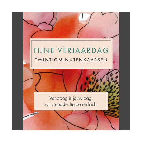 Fijne verjaardag