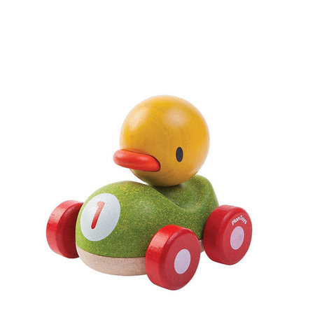Raceauto hout eend