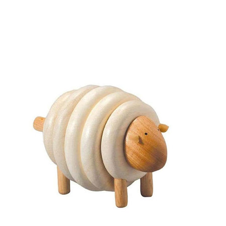 Stapelfiguur hout schaap